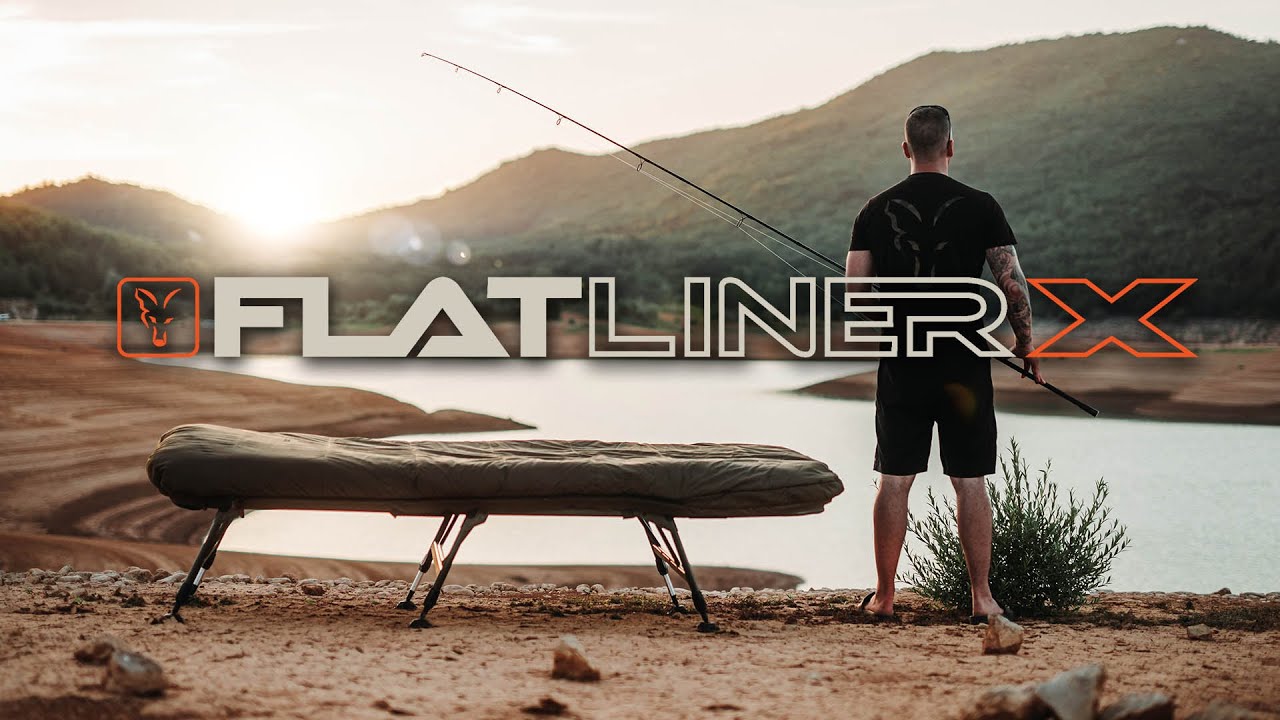 The NEW Fox Flatliner X Bed | Carp Fishing Bedchair
