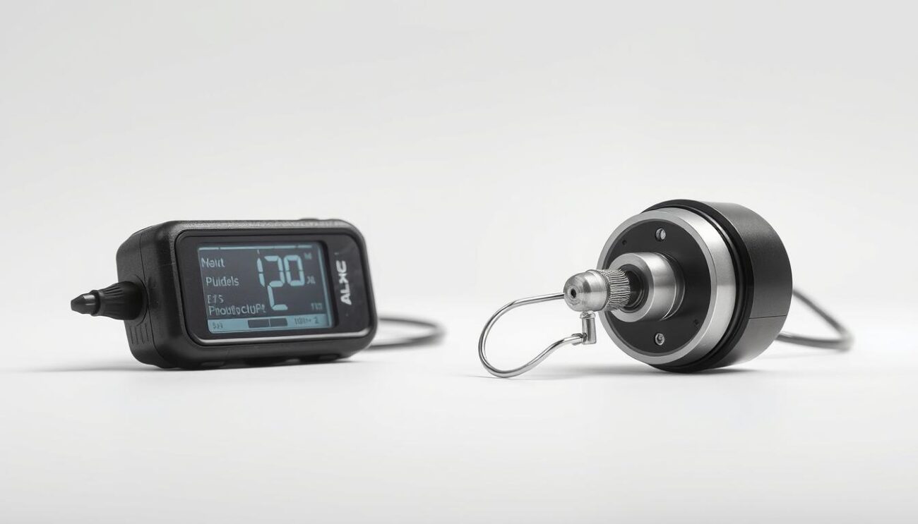 Elektronischer und mechanischer Bissanzeiger