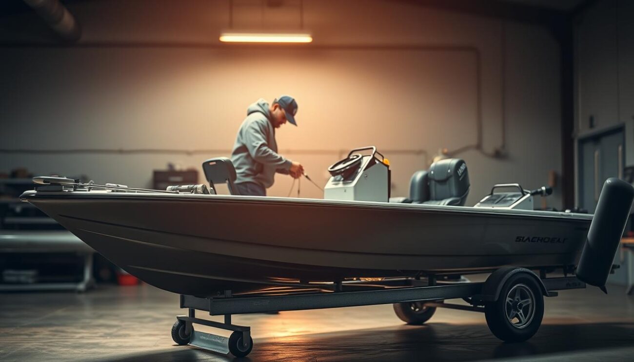 Futterboot Wartung und Pflege